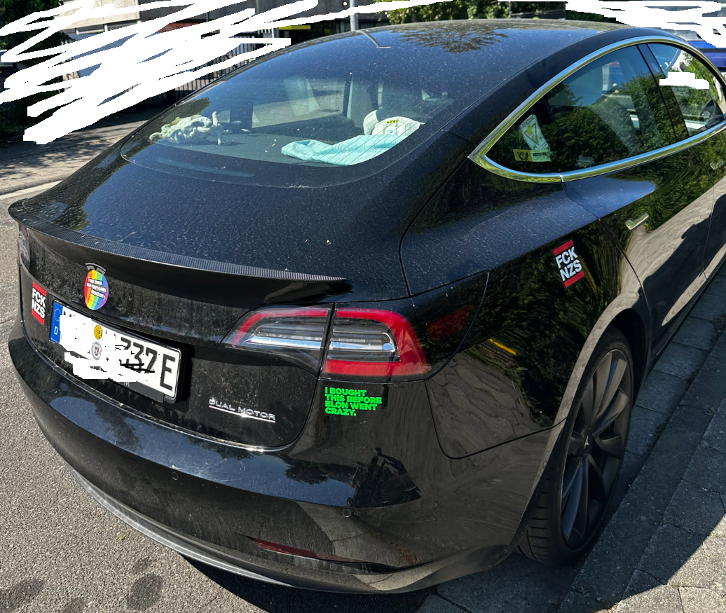 eris, tesla model 3, fuckthefuckingfuck